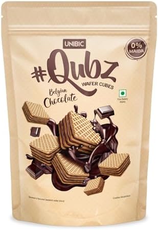 Unibic QUBZ BELGIAN CHOCOLATE 120 Gram