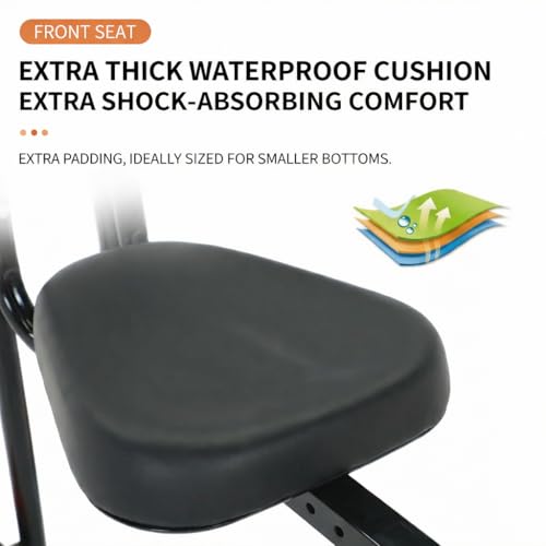 LYNTHEAUX Front Mounted Kids Bike Seat