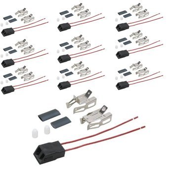 (10 Pack) Aftermarket Replacement for Kenmore Stove Heating Element / Surface Burner Receptacle Kit # 5303935058