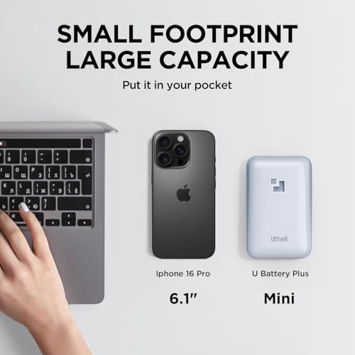 Image of LiTHELi Portable Charger 2.0Ah Lithium Batteries 45W Max Power Bank, Suit for All U20 Power Tools and Outdoor Power Equipment（Blue）