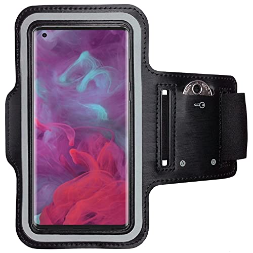 CoverKingz Brassard de Sport pour Motorola E7 Plus - Brassard pour Smartphone, Accessoire de Sport avec Poche pour Les clés E7 Plus - Accessoire Sport, Brassard téléphone Portable Noir