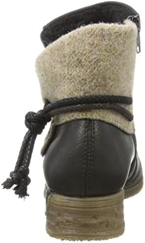 Rieker New Women's Fee 93 Boot Schwarz Eagle/Mombasa/Wood Fliz 38 | Image 2