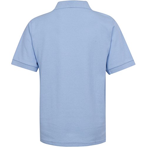 Image of Premium Wear Boys School Uniform Short Sleeve Stain Guard Polo Shirt