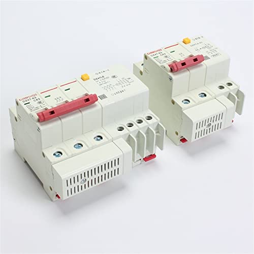 Mini disjoncteur différentiel DC DZ47LE 4P 25V pour protection de circuit continu - 6