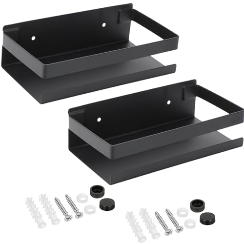 Lallisa 2 Pieces Stainless Steel Shelf Bathroom Shower Floating Shelves
