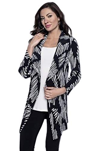 Frank Lyman Black/Off-White Cover Up Style 203149U Size XL