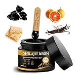 Reines Shilajit Himalaya Harz, Goldsiegel reines Shilajit, angereichert mit Fulvosäure, essentiellen Mineralien und 85+ Spurenelementen zur Steigerung von Energie und Immunität (1 pack)