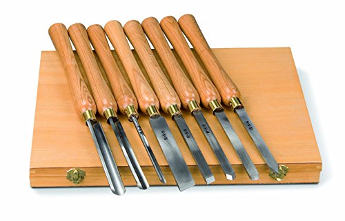 Holzkraft Kit outils de tournage gouges ciseaux à bois pour tourneur - 2