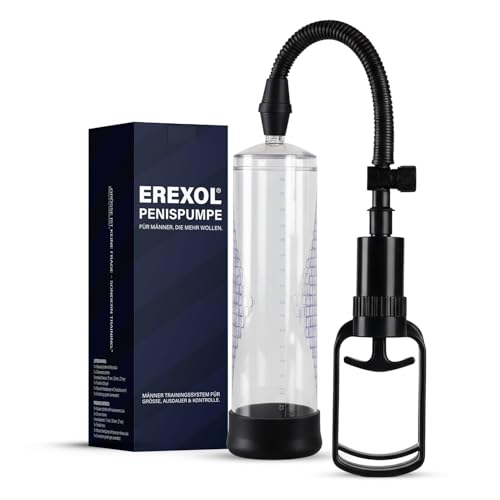 Erexol Penispumpe | aus hautfreundlichem Material | einfache Anwendung