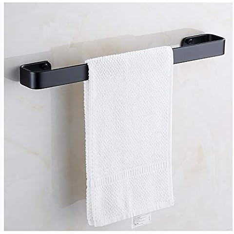 ZCED Toallero De Barra De Aluminio Negro Cover