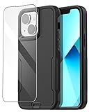 [Compatible with iphone 13]:special designed for iphone 13(6.1-inch) 2021 release.Soft inner and hard outer layers absorb and deflect impacts, Everything you need for optimal protection of every aspect of your iphone 13 is all in one place with this ...