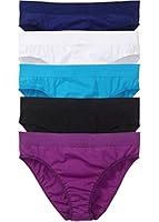 Glus® Women's Cotton Hipster Panties (Pack of 5) (Multicolor, 5XL)