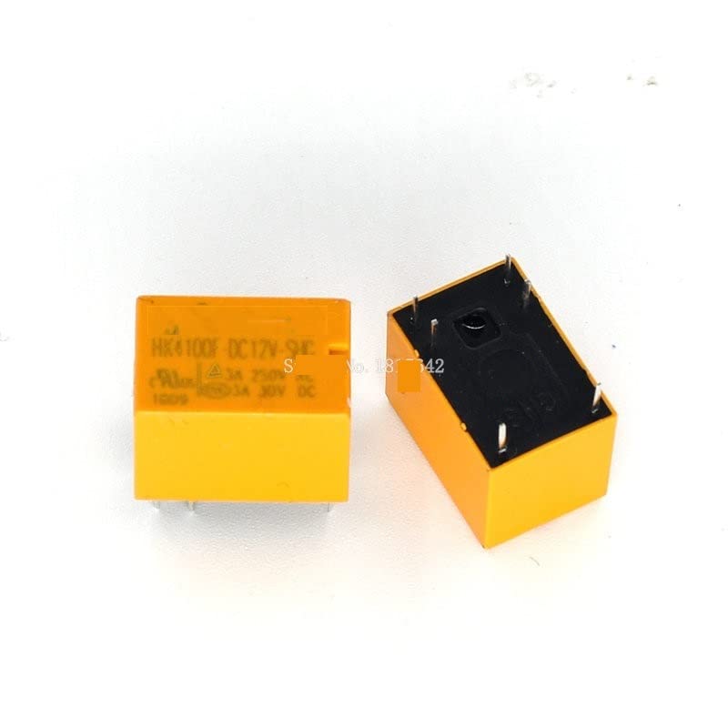 Accesorios electrónicos Relé 5 UNIDS/LOTE HK4100f-DC12V-SHG Relé hk4100F-DC12V HK4100F 12V 6Pins 3A 250V AC/ 3A 30V DC