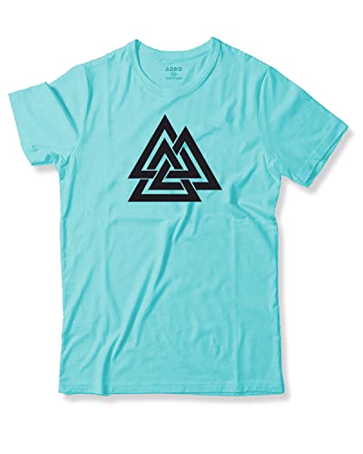 Image of ADRO Men's 100% Cotton Regular Fit T-Shirt