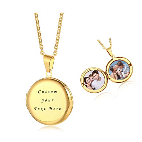 VNOX Free Custom Engraving Stainless Steel Memory...