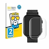 BROTECT 2 Stück Full-Cover Schutzfolie für Yuede Smartwatch 2