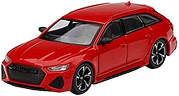 Amazon | MINI GT 1/64 アウディ RS 6 アバント カーボンブラック
