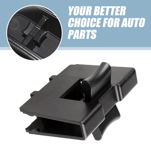 Insertor para portavasos de carro 3.15 x 2.32 pulg ABS negro miniatura 3