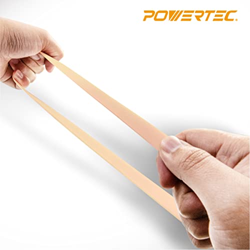 Powertec 71725 14" Band Saw Tires, 14 Inch X 1 Inch X .095 Inch, Urethane Bandsaw Tires For Grizzly, Jet, Powermatic 14 Inch Bandsaws, 2 Pack #TOP3