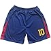 CEKFAX Barca 2025/2026 Home #10 Yamal Football Soccer Kids Jersey Shorts Socks Set Youth Sizes (Navyblue/Red,20)