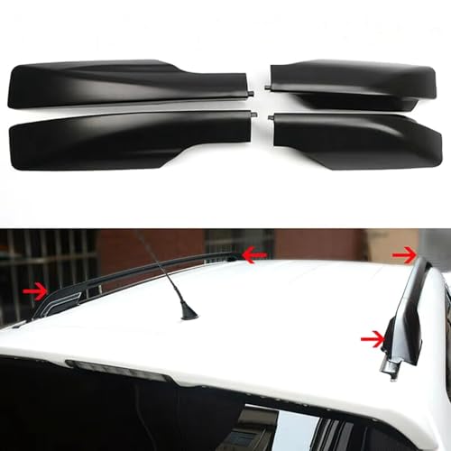 Barres de toit Toyota RAV4 2006-2012 embouts de rechange couleur argent