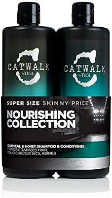 Catwalk by Tigi – Oatmeal & Honey, champú y acondicionador nutritivos, 2 x 750 ml