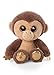 NICI Original – Glubschis Hobson Mono 25 cm – Lindos Juguetes tiernos – Muñeco Esponjoso con Grandes Ojos Brillantes – Peluches de zoológico para abrazar y Jugar, Color marrón/Beige, (46949)