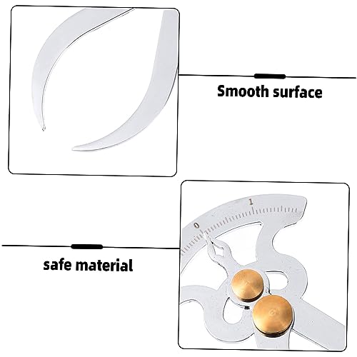 Calibrador de diámetro exterior y interior, herramienta de medición de espesores en acero inoxidable para carpintería y uso profesional, fácil de operar y diseñado ergonómicamente miniatura 3