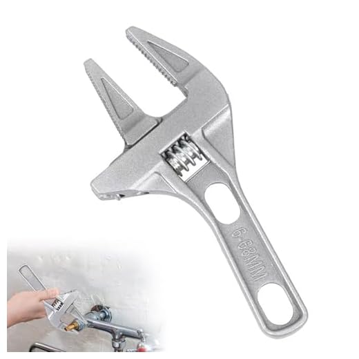 Wide Jaw Adjustable Spanner for Various Uses