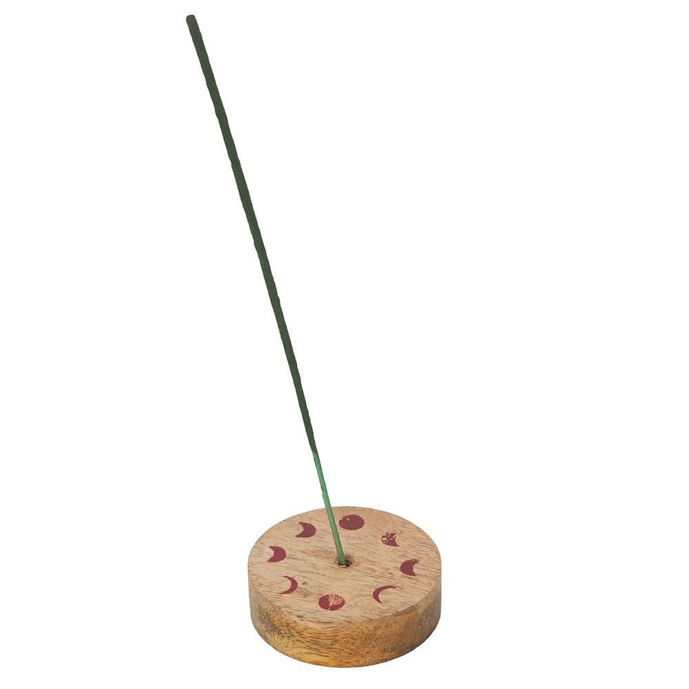 Dark Forest  Sweet Honey  Scent  Incense Sticks & Moon Phase Pattern Holder