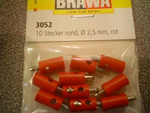 10 Stecker rund, rot Cover