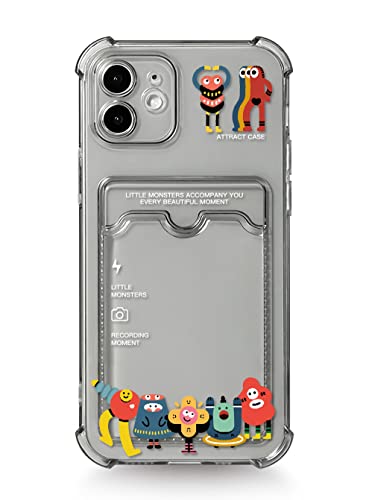 Attract X}zP[X Ή iphone 12Pro p P[X case   |Pbgt wʎ[ ACtH P[X  ACtH Jo[  b 킢 J[h[  LN^[ 킢 Aj