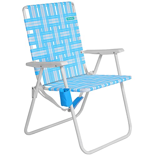 SunnyFeel Tall High-Back Beach Chair