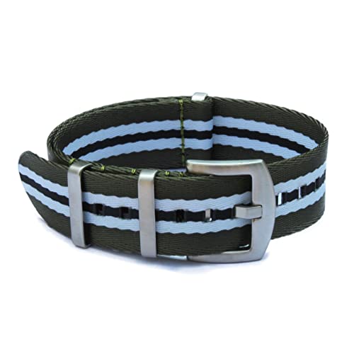 Image of WAMD Seat Belt NATO Watch Straps /Bands - 18mm,20mm,22mm and 24mm Nylon Watch Straps for Watches - Multicolour Options