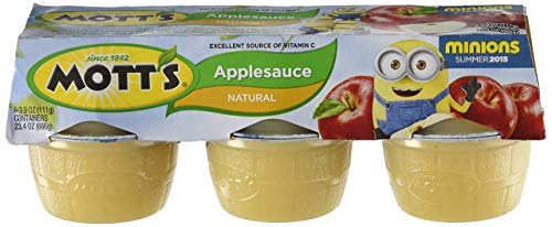 Motts Apple Sauce Original 6 Cup - 4 oz (113g) Motts