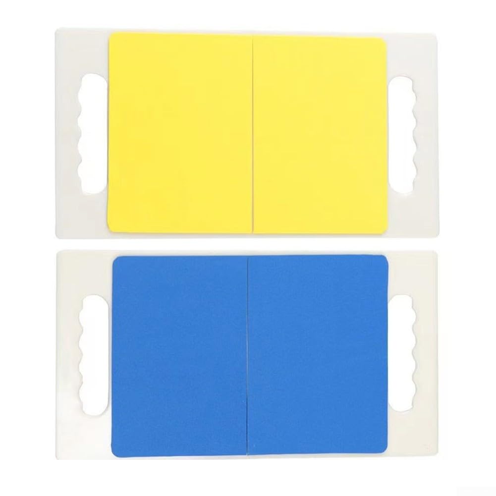 Tabla irrompible para entrenamiento de taekwondo, mango de alta seguridad, diseño para práctica eficaz (amarillo)