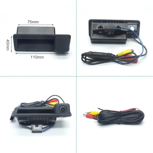 Caméra de recul de voiture BMW E82 E90 E70 : vision grand angle - 7