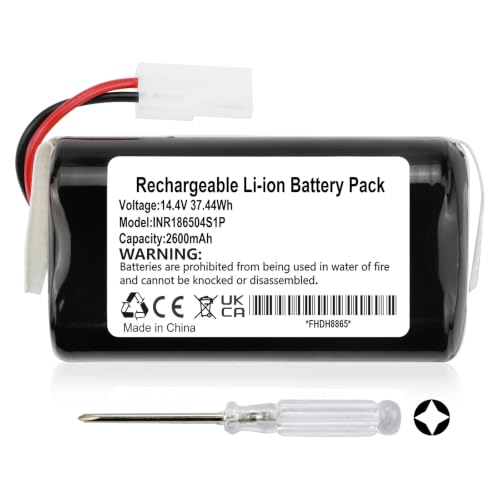 Image of MULS Replacement Battery for Eufy G30 G40 RoboVac 11 11S 11S+ 12 15C 15C Max, 15T 25C 30C G10 Hybrid G20 G32 Pro G35 G35+ G30 Edge R500 R450 Ecovacs Deebot N79 N79S N95 DN622 661 PA04 INR186504S1P