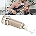 Guitar Output Jack,Versatile Compatibility, Reduce Noise Metal Guitar Bass Jack 1/4 Inch Cylinder Output Socket for Electric Guitars Basses, Easy Plug and Play (Champagne)