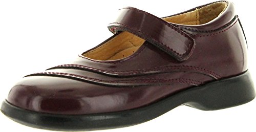 A&S Girls 6148 European Made Dress Casual Mary Jane Flats