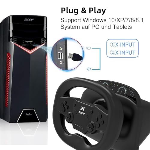DOYO PS4 Wireless Steering Wheel