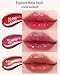 VIDIVICI Millennial Tint Glit - Transfer Proof Moisture Korean Lip Tint with Long-Lasting Color, Lightweight Water Jelly Texture, Hydrating & Smudge-Free Lip Stain, 0.13oz (04 FALLING BROWN)