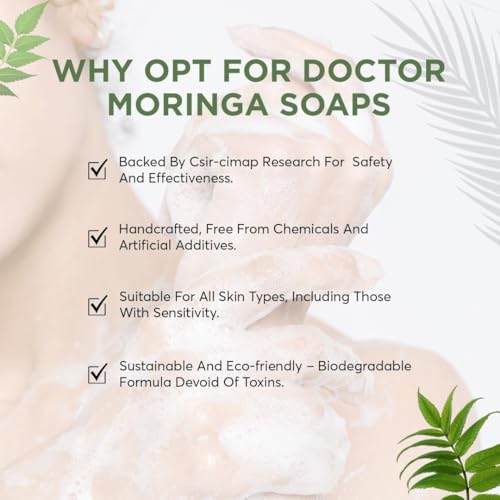 Image of Handmade Bathing Soap- 100gm | Herbal Soap for Removing Dirt & Impurities no mineral oils added Suitable for All Skin Types (Neem Soap, 100 g (Pack of 4))