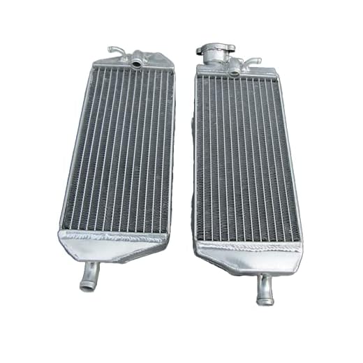 GPI RACING Radiador de aluminio para gas 2001-2006 EC250 EC 200/250/300 2002 2003 2004 2005 L+R