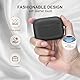 Teyomi TPU Hülle für AirPods Pro 2. Generation, Schutzhülle für Apple Airpods Pro 2 mit Handschlaufe, Leder-Touch-Design Airpods Pro 2 Case (Schwarz)