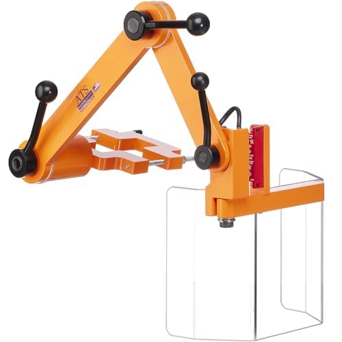 Image of Interlocked Drill Press Safety Guard, for smaller machines. Part # DPG-1-SK1 by ATS MACHINE SAFETY SOLUTIONS