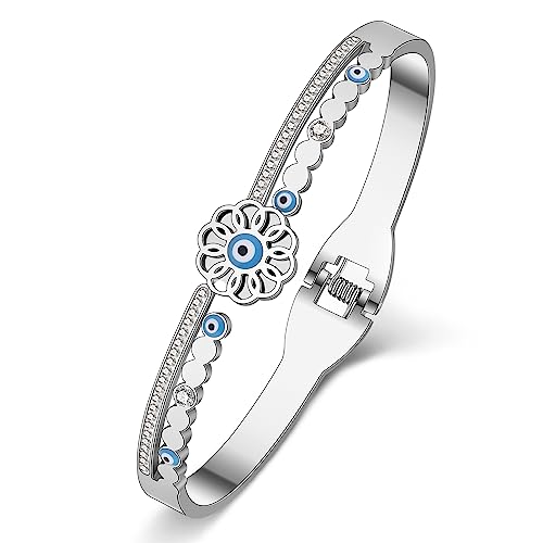 Bracelet oeil maléfique en or cadeau symbolique et protecteur pour elle