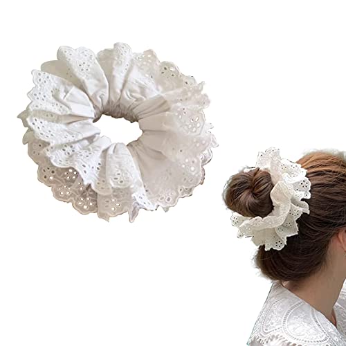 White Scrunchie