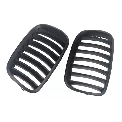 Grilles calandre avant BMW X5 E70 X6 E71 2007-2013 maille auto noire abs