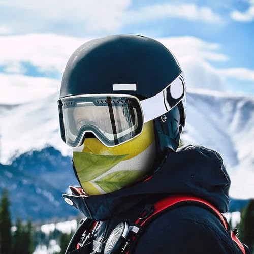 Máscara facial de balaclava de hojas de limón para hombres y mujeres, protección solar, transpirable, cubre todo el cabeza para senderismo, ciclismo, running y conducción miniatura 5